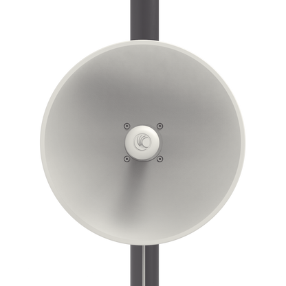 ePMP Force 200L para zonas con alta interferencia, hasta 200 Mbps, 4910 - 5970 MHz, 802.11n, Antena de 25 dBi, latencia baja