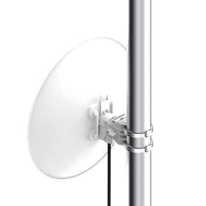 Cambium Networks ePMP Force 4525L | Módulo Suscriptor Wi-Fi 6 (802.11ax) | 5 GHz | Antena de Plato 25 dBi integrada | Hasta 600 Mbps y Gestión cnMaestro | Hasta + 10 km