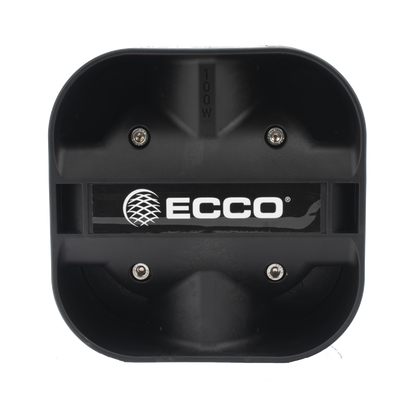 Bocina Compacta de Uso Rudo, 100 Watts de Potencia, Ideal Para Vehículos de Encubierto, Con Soporte Universal, 11 Ohms de Impedancia