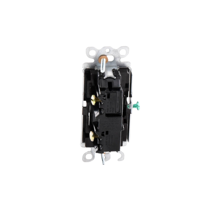 Switch un solo polo 15 Amp negro nigth