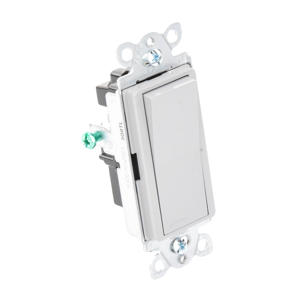 Switch un solo polo 15 Amp GRIS