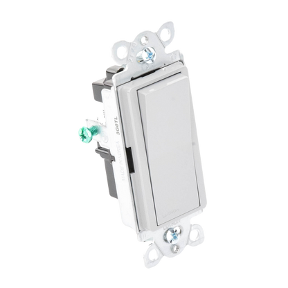 Switch un solo polo 15 Amp GRIS