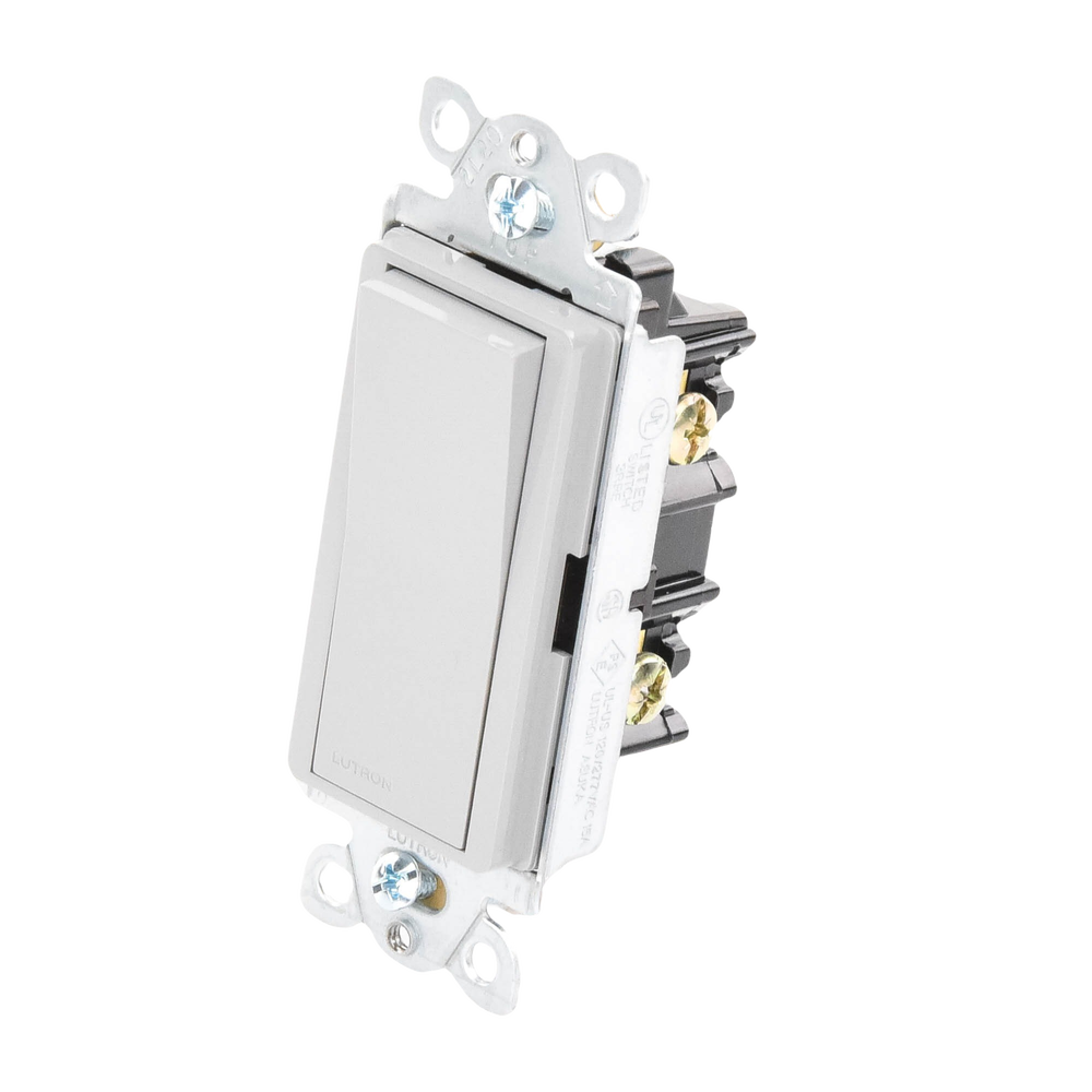 Switch un solo polo 15 Amp GRIS
