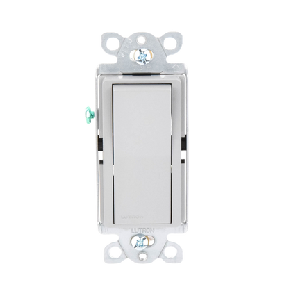 Switch un solo polo 15 Amp GRIS