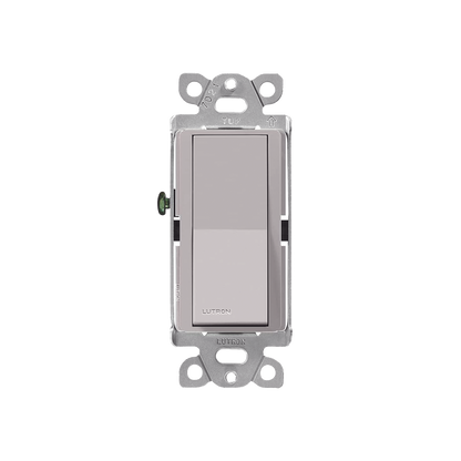 Switch un solo polo 15 Amp GRIS
