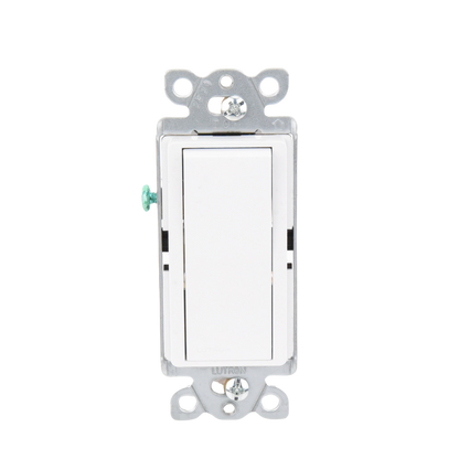 Interruptor Claro, 3 Hilos, 15A, Color Blanco