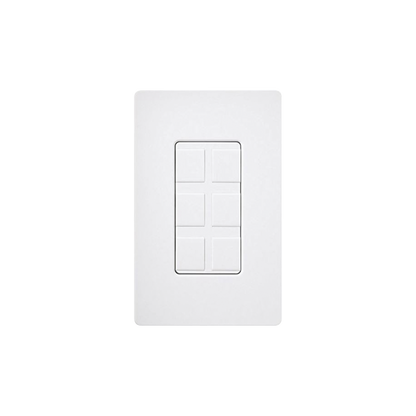 Caja de pared para contactos varios, 6 mini espacios.