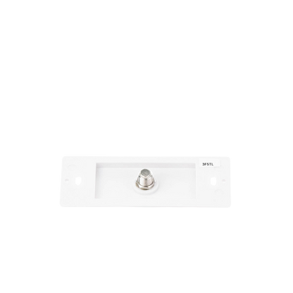 Adaptador de cable coaxial, de pared para cable de TV.