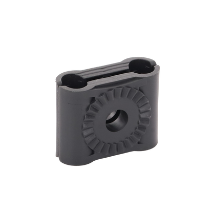 Paquete de 10 Sujetadores Plasticos Para Cable Coaxial de 3/8"