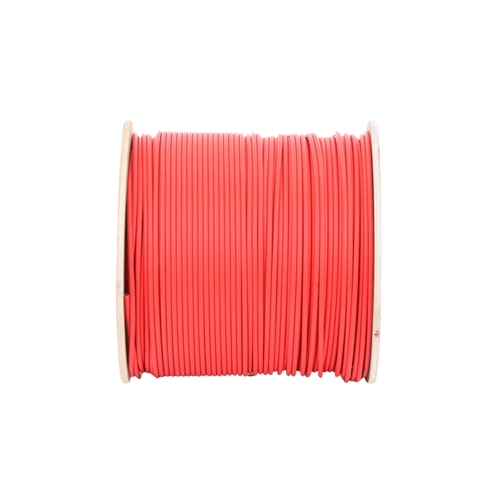 Carrete de 500 Metros / Cable Fotovoltaico Rojo  / Material COBRE / 6mm² (10AWG) / 2000 Vcc