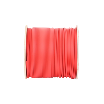 Carrete de 500 Metros / Cable Fotovoltaico Rojo  / Material COBRE / 6mm² (10AWG) / 2000 Vcc