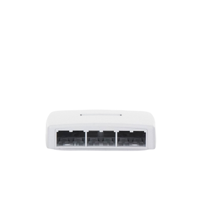 Caja de Montaje en Superficie, Para 6 Módulos Mini-Com, Color Blanco