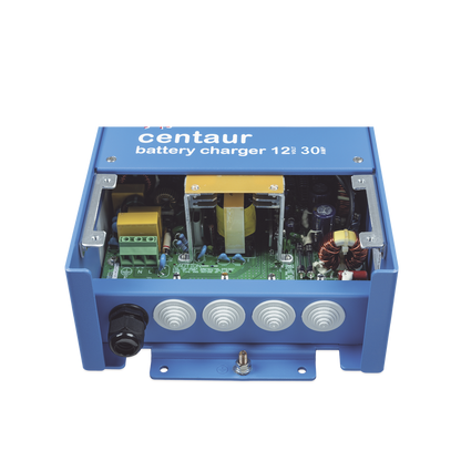 Cargador de Batería Centaur / Tecnología de Alta Frecuencia / Modelos 12-24 VDC / Carga 3 Etapas / 3 Salidas / Protección IP21