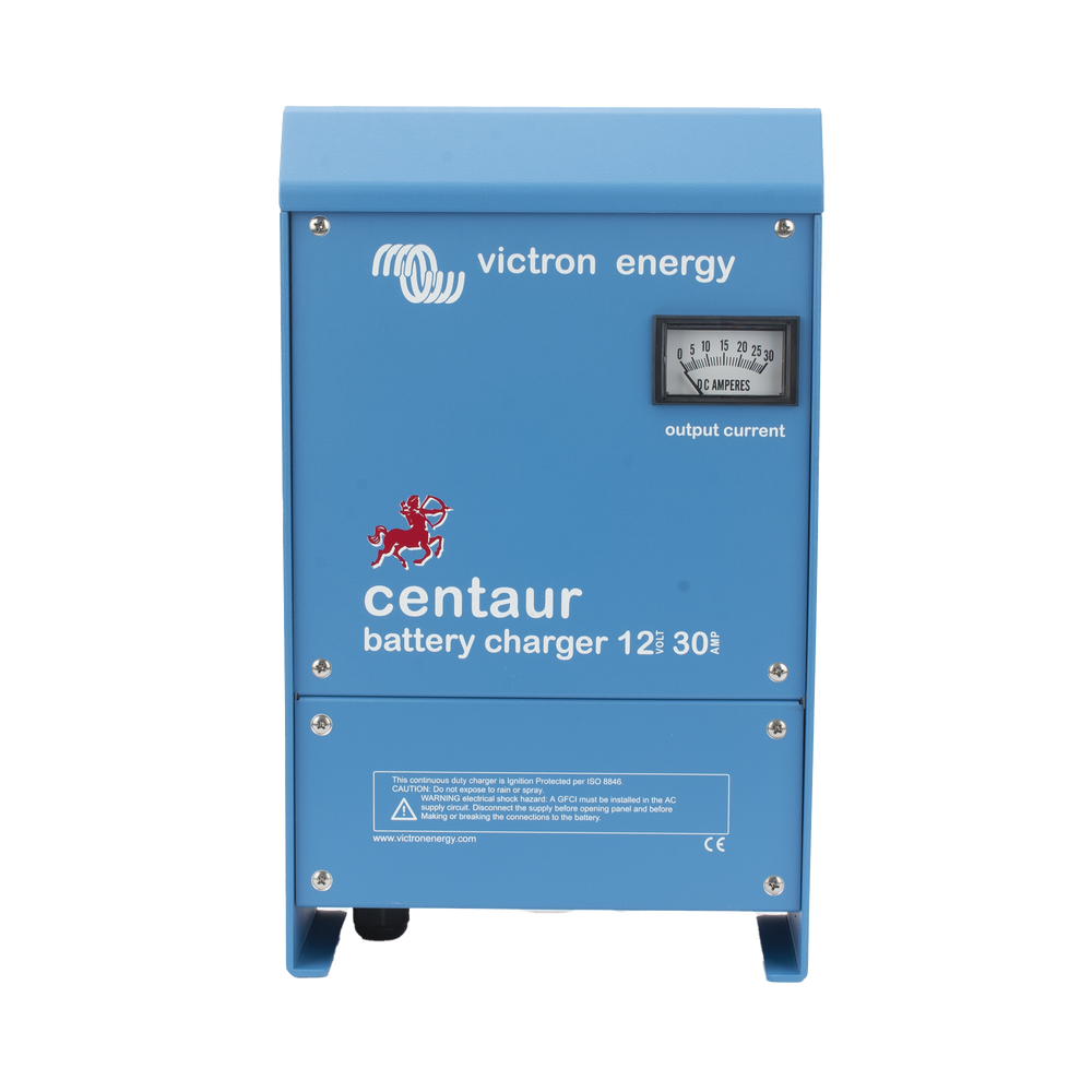 Cargador de Batería Centaur / Tecnología de Alta Frecuencia / Modelos 12-24 VDC / Carga 3 Etapas / 3 Salidas / Protección IP21
