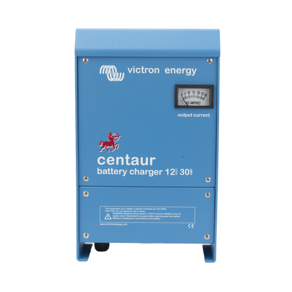 Cargador de Batería Centaur / Tecnología de Alta Frecuencia / Modelos 12-24 VDC / Carga 3 Etapas / 3 Salidas / Protección IP21