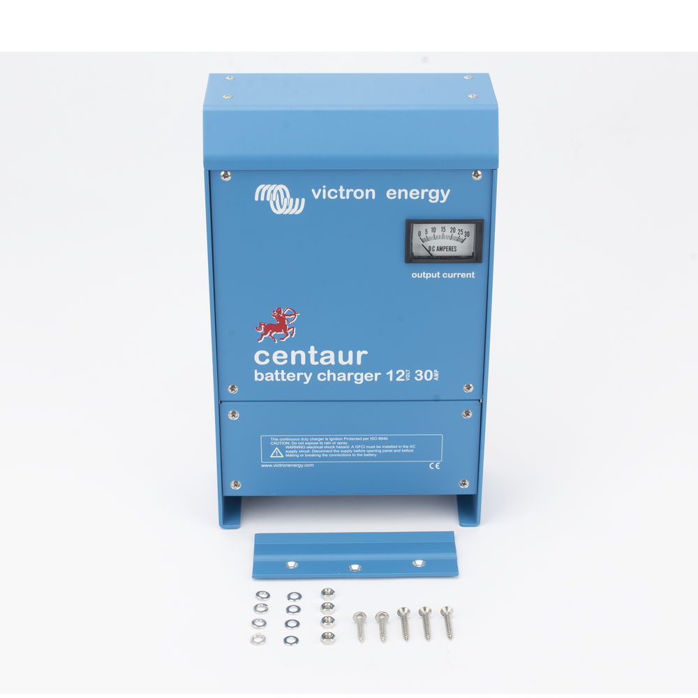 Cargador de Batería Centaur / Tecnología de Alta Frecuencia / Modelos 12-24 VDC / Carga 3 Etapas / 3 Salidas / Protección IP21