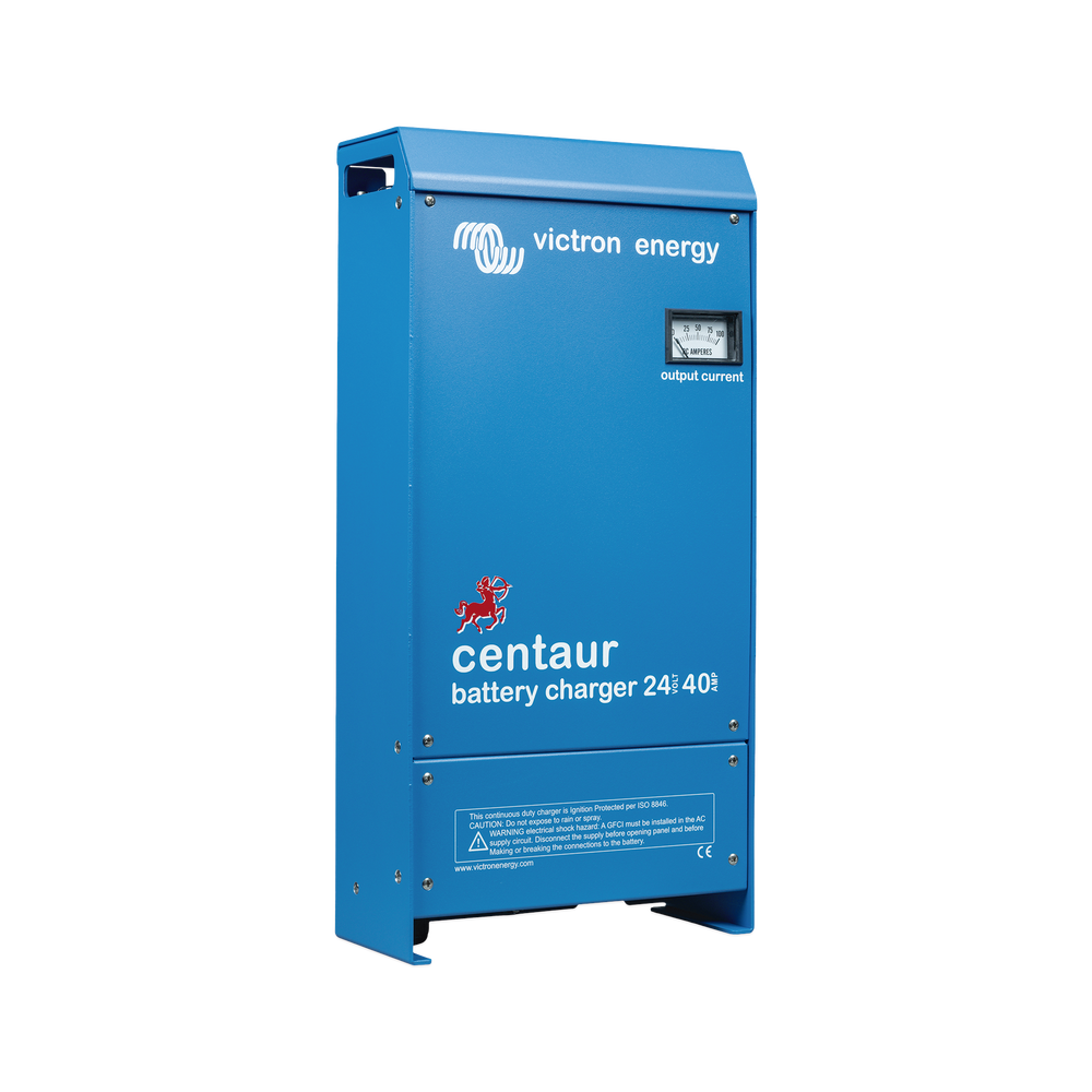 Centaur 24/40 / Cargador de Baterías 24V, 40A / Para Ambientes Marinos y Terrestres. /  Bancos de 160 a 400 Ah