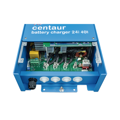Centaur 24/40 / Cargador de Baterías 24V, 40A / Para Ambientes Marinos y Terrestres. /  Bancos de 160 a 400 Ah
