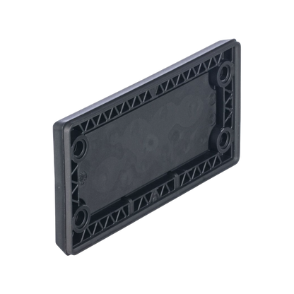 Pasacables Rectangular de Membrana, IP66, 3.39" x 1.42", 12 orificios, para Cables no Terminados. Color Negro