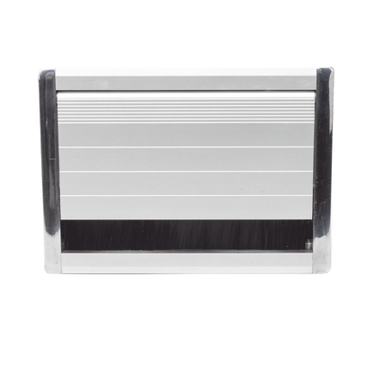 Caja Universal Vacía de 2 Módulos para Instalación en Escritorio (Voz, Datos, Video, Contactos Eléctricos), (No Incluye Accesorios)
