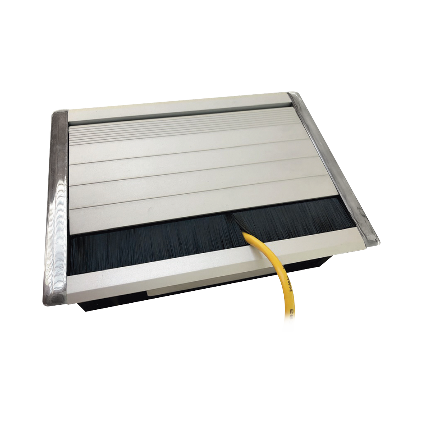 Caja Universal Vacía de 2 Módulos para Instalación en Escritorio (Voz, Datos, Video, Contactos Eléctricos), (No Incluye Accesorios)