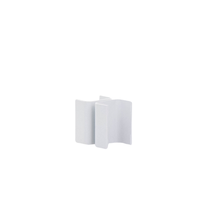 Unión recta, para uso con canaleta LD10, material ABS, Color Blanco