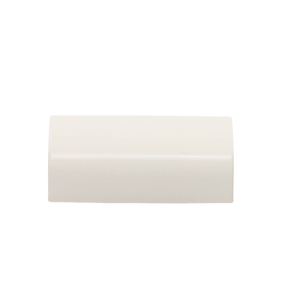 Unión recta, para uso con canaleta LD5, material ABS, Color Blanco Mate