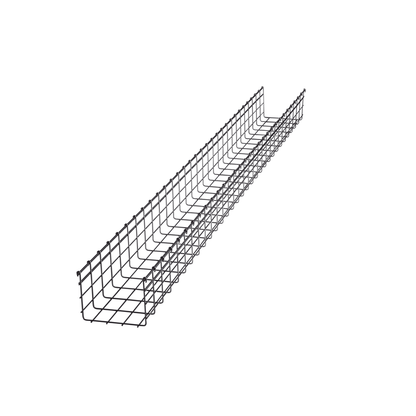 Charola Tipo Malla 150/200 mm, Acabado Electro Zinc, Hasta 477 Cables Cat6, Tramo de 3 Metros