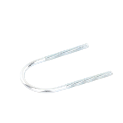 Abrazadera tipo U de 1 1/4", con acabado Electro Zinc, no incluye tuercas y arandelas