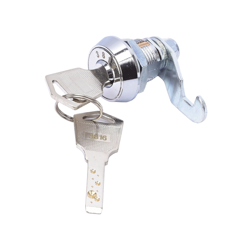 Chapa con llave codificada para Gabinetes GFP-GAPV4 (La llave solo abre su propia chapa, no otras).