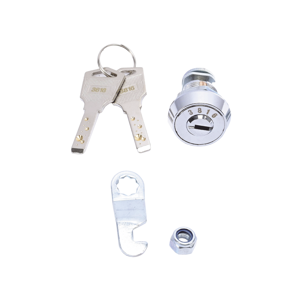 Chapa con llave codificada para Gabinetes GFP-GAPV4 (La llave solo abre su propia chapa, no otras).