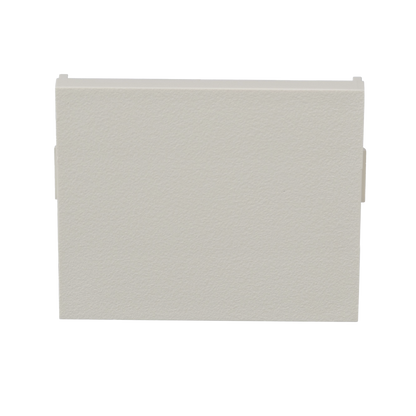 Módulo de Tapa Ciega (Inserto Ciego), de 1/2, Color Blanco Mate, 1 Pieza