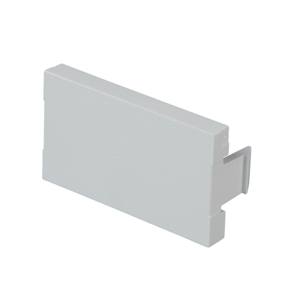 Módulo de Tapa Ciega (Inserto Ciego), de 1/3, Color Blanco, 1 Pieza