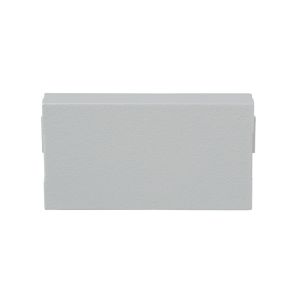 Módulo de Tapa Ciega (Inserto Ciego), de 1/3, Color Blanco, 1 Pieza