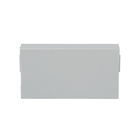 Módulo de Tapa Ciega (Inserto Ciego), de 1/3, Color Blanco, 1 Pieza