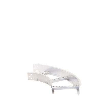 Curva Horizontal de Aluminio de 90° Perfil Z / Peralte 3 1/4" / Ancho 9" / Radio 8" / Incluye Tornillería (CHC90EZ314R8X9AK)