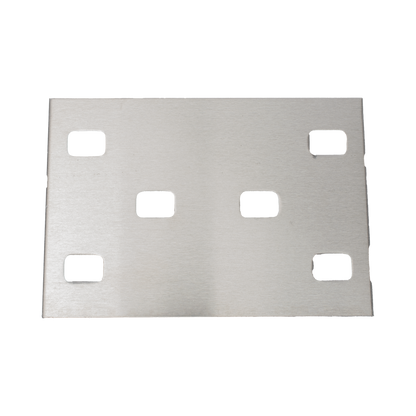Cople para Uniones de Escalera de Aluminio / Plano / Peralte 3 1/4" / Incluye Tornilería