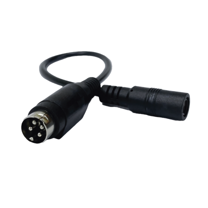 Adaptador Universal DC Hembra a Minidin 4 Pines Macho / Recomendado para DVR´s epcom / HIKVISION