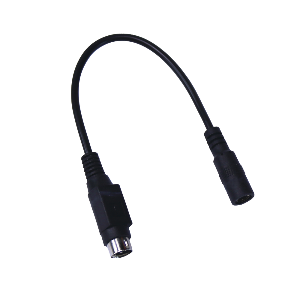 Adaptador Universal DC Hembra a Minidin 4 Pines Macho / Recomendado para DVR´s epcom / HIKVISION