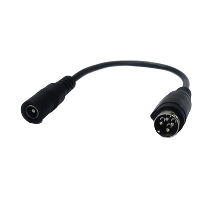 Adaptador Universal DC Hembra a Minidin 4 Pines Macho / Recomendado para DVR´s epcom / HIKVISION