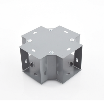 Derivación "X" 100 X 100 mm, fabricado en lámina de acero al carbón
