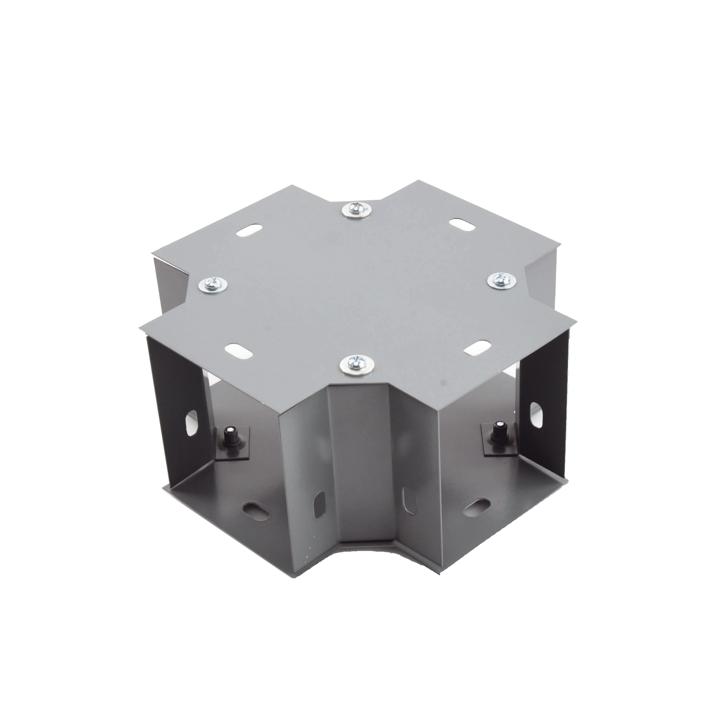 Derivación "X" 100 X 100 mm, fabricado en lámina de acero al carbón