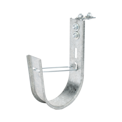 Soporte (Gancho) tipo J-Hook, hasta 115 cables Cat6, ideal para soportar cableado en los espacios de manipulación al aire, Para instalación en interior