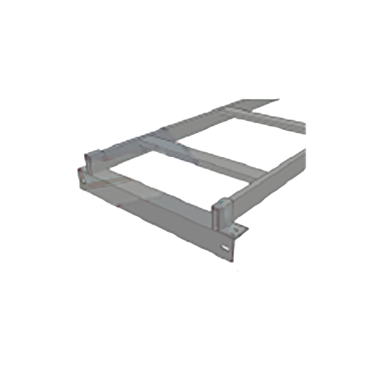 (CH-MT12TB-EP) Mensula terminal para escalera tubular de 12" de ancho