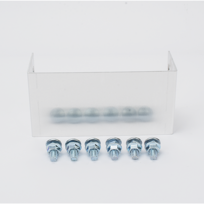 Placa de Cierre para Escalera de Aluminio / Peralte 3 1/4" / Ancho 6" / Incluye Tornillería (CHPCE314X6AK)