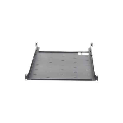 Charola Ajustable para Rack de 19" de 4 postes de 1 Unidad de Espacio. Profundidad de 633 a 816 mm