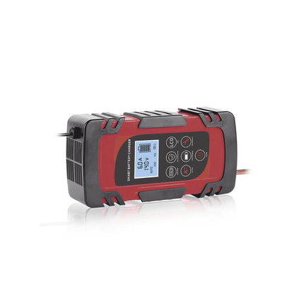 Cargador de Baterías / 12 o 24 Vcc / hasta 40 Ah / 4, 6 o 8 A / Display LCD