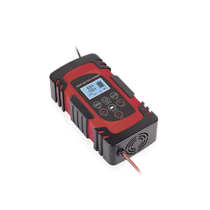 Cargador de Baterías / 12 o 24 Vcc / hasta 40 Ah / 4, 6 o 8 A / Display LCD