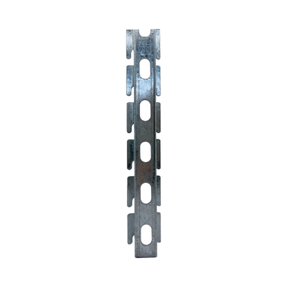 Sujetador Universal Profundo Multiusos, Tramos de 3 metros de largo, Con Acabado Electro Zinc, Complemento Ideal Para la Instalación de Charola Tipo Malla