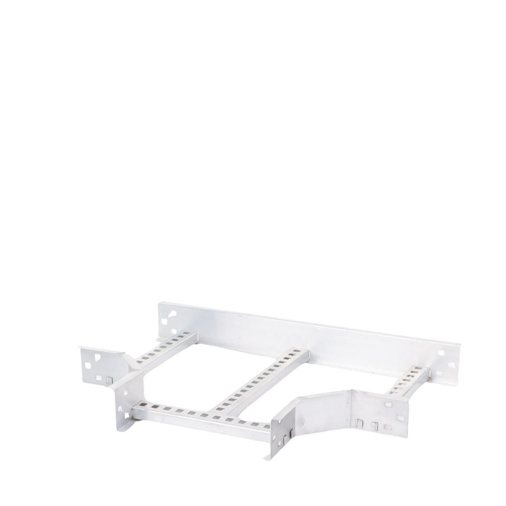 Derivación "T" Horizontal de Aluminio Perfil Z / Peralte 3 1/4" / Ancho 12"/ Radio 8" / Incluye Tornillería (CHTHEZ314R8X12AK)